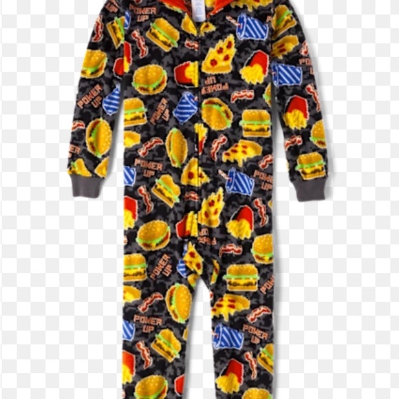 The Children's Place Black and Yellow Footies One‎ Piece - Picture 1 of 2